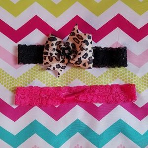 🌻🎀Animal Print Bow w/ Headband
